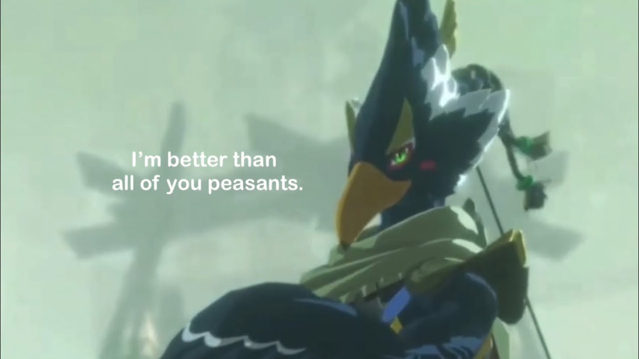 Revali being the most ✨sassy✨ champion for nearly 4 minutes (Age of Calamity)