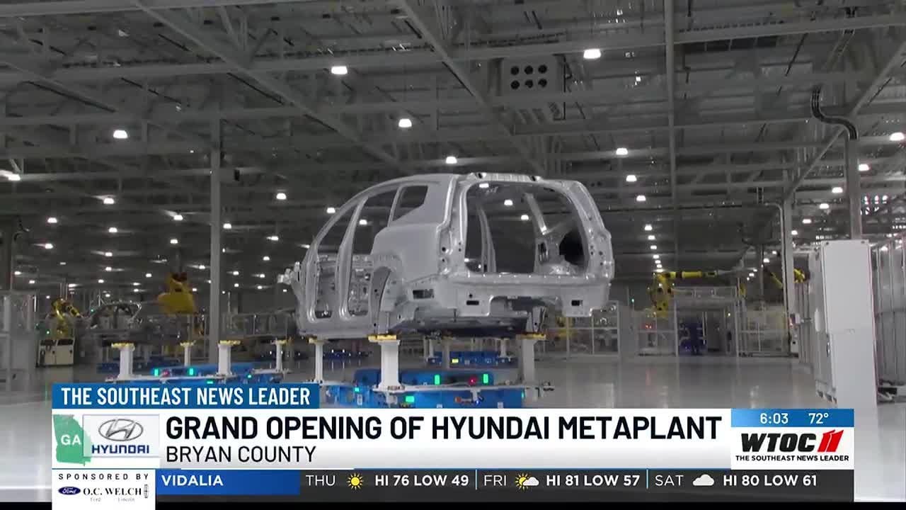 Hyundai Metaplant holds grand opening in Bryan Co.