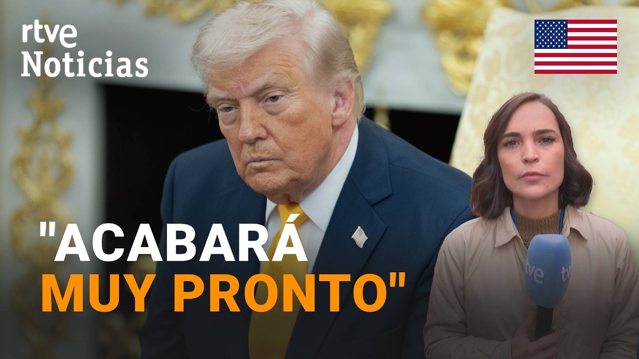 GUERRA ORIENTE MEDIO | TRUMP asegura que el CONFLICTO está a punto de ACABAR | RTVE Noticias