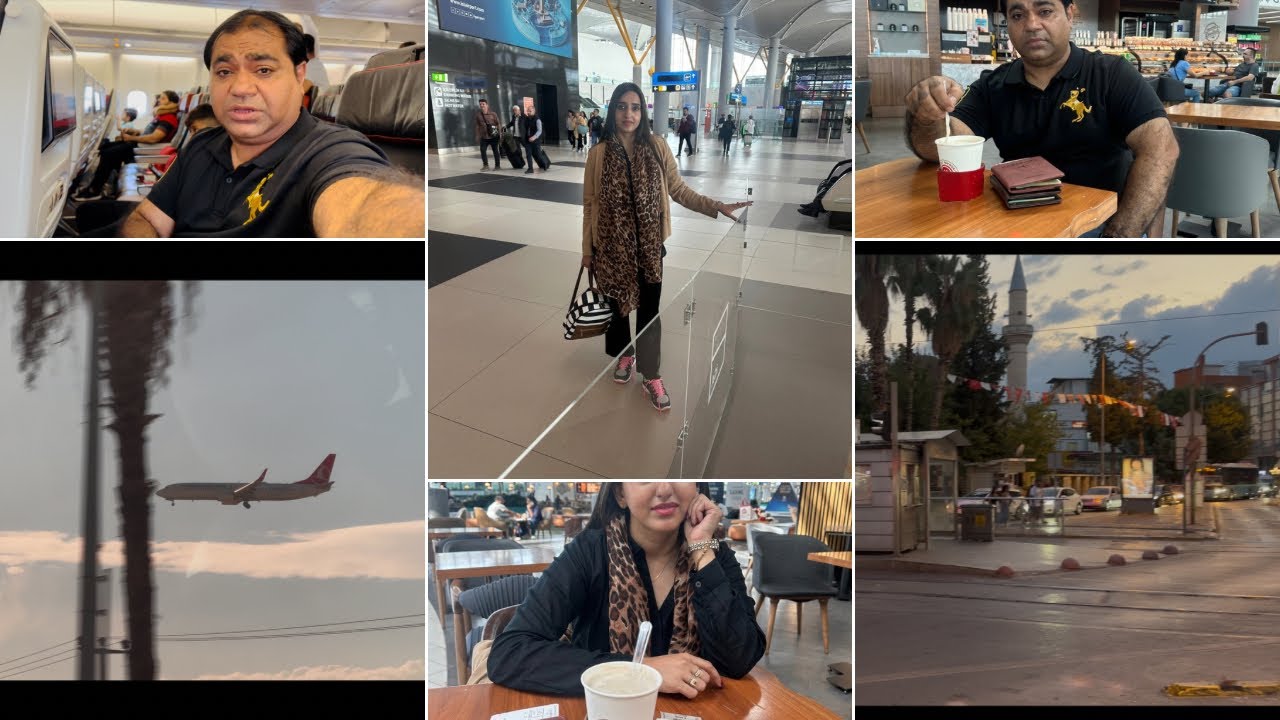 Day 1 Karachi to Turkey Istanbul and Antaliye  bohoot Enjoy kiye  #turkey #reels #ytvideo
