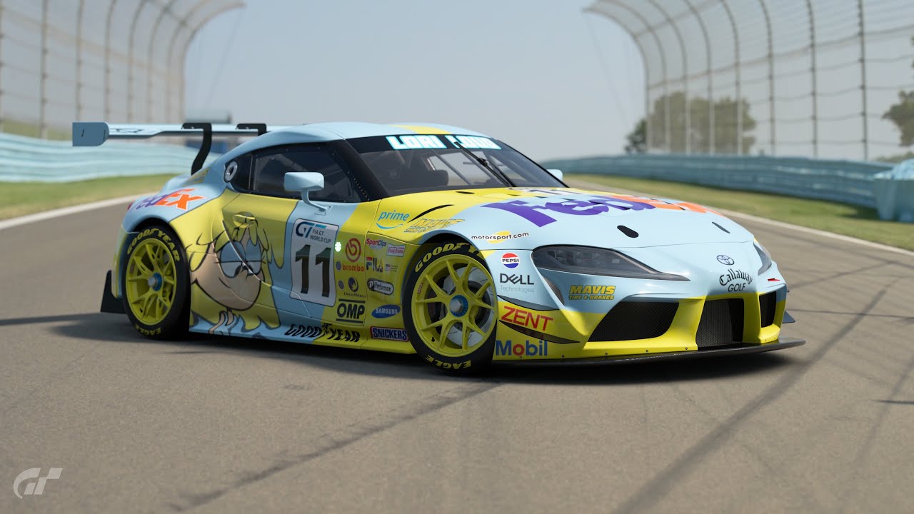 GT7 The Loud House | Round 2 | Autopolis | Toyota GR Supra GT3 Racing Concept '19 | Lori Loud |