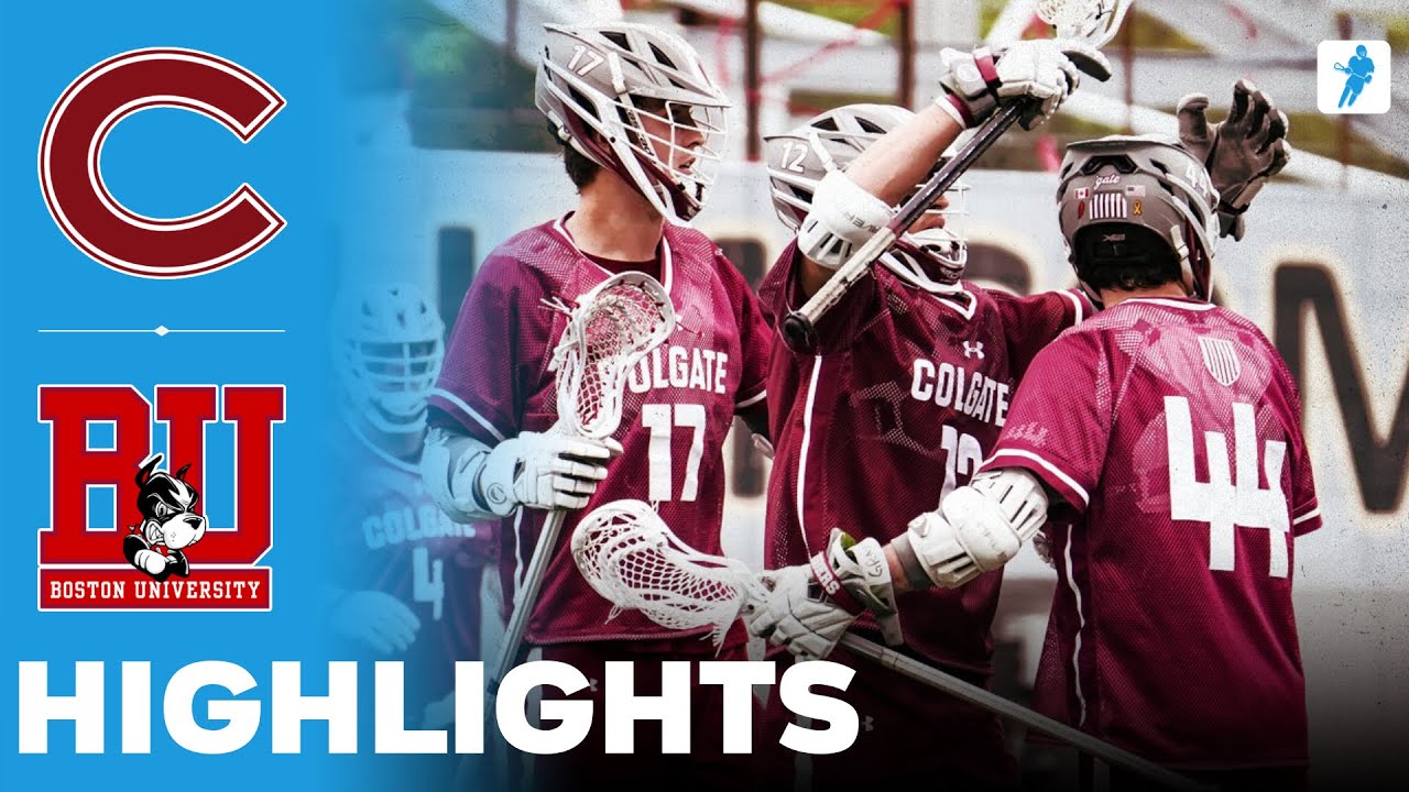 Colgate vs Boston University | Patriot Lacrosse Championship Final | Highlights - May 04, 2025