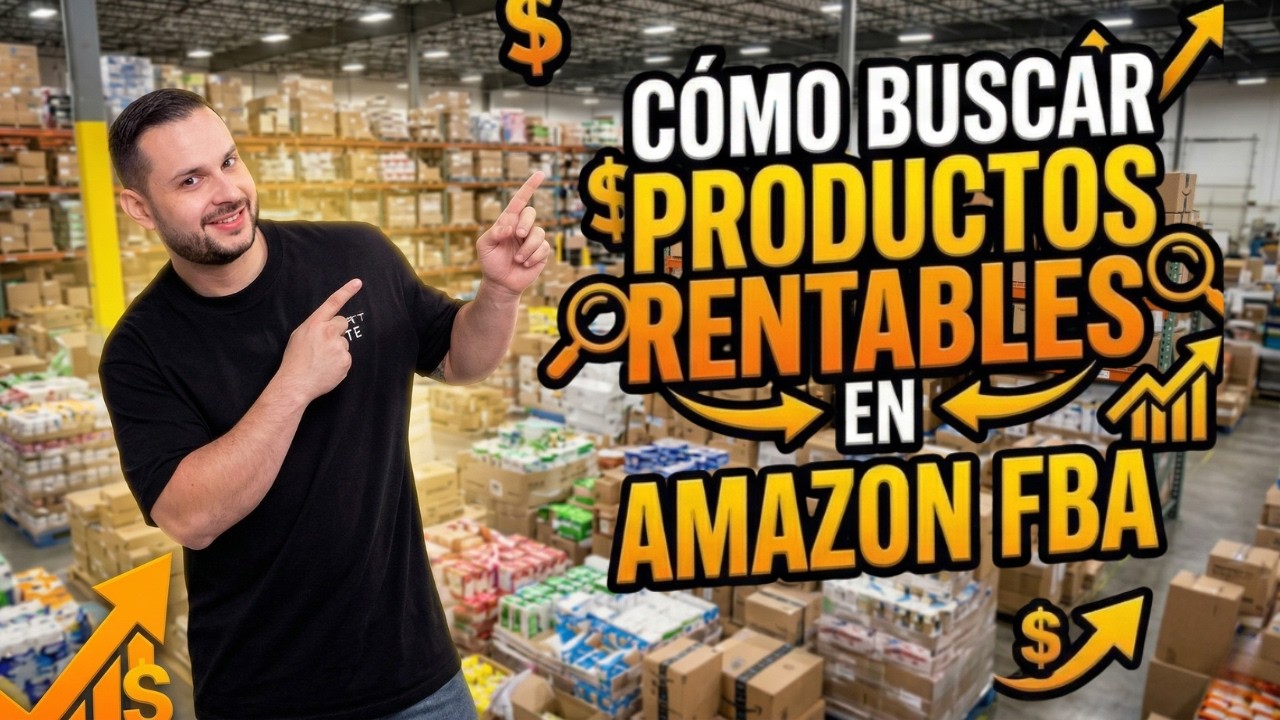 🚀 En VIVO: Cómo Buscar Productos Rentables en Amazon FBA (Desde Cero)