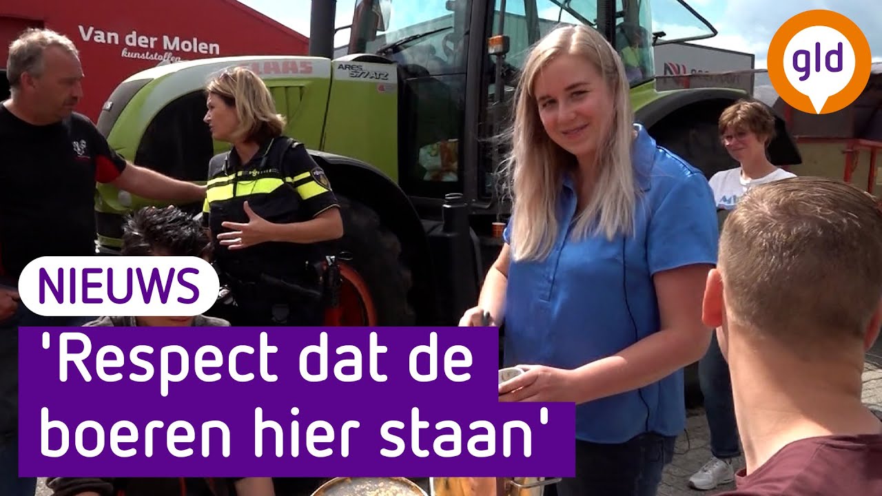 Boeren vertrekken uit Nijkerk na extreem lange blokkade