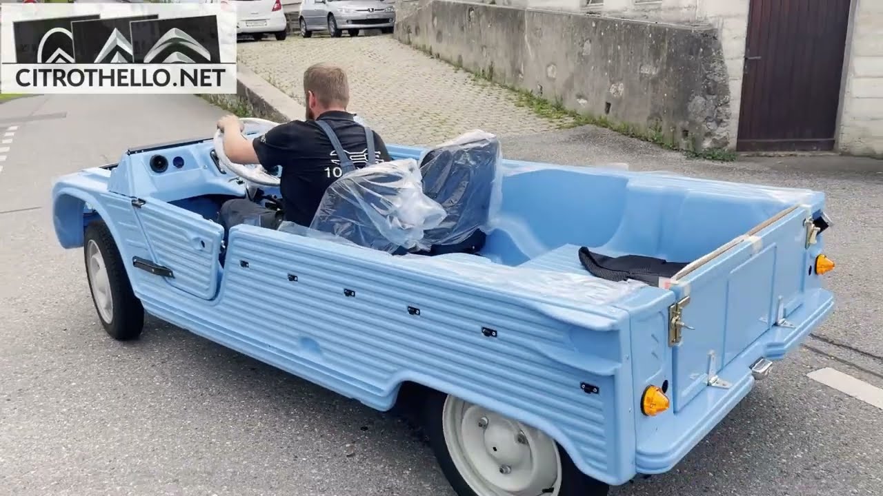 CITROEN MEHARI 1972 602cm3 RESTAURATION TOTALE 07. #mehari #citroenmehari #citroën2cv #oldtimer