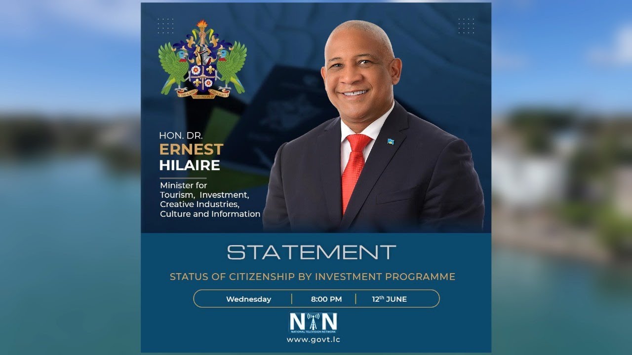 Statement by Hon. Dr. Ernest Hilaire on CIP