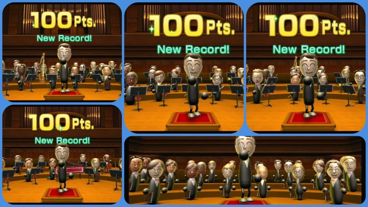 Wii Music - Mii Maestro (All Songs) 100%