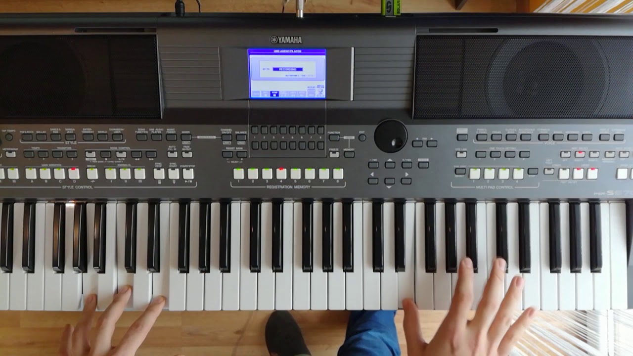 Jurij Shatunov - Bielyje Rozy (Cover) PSR-S670