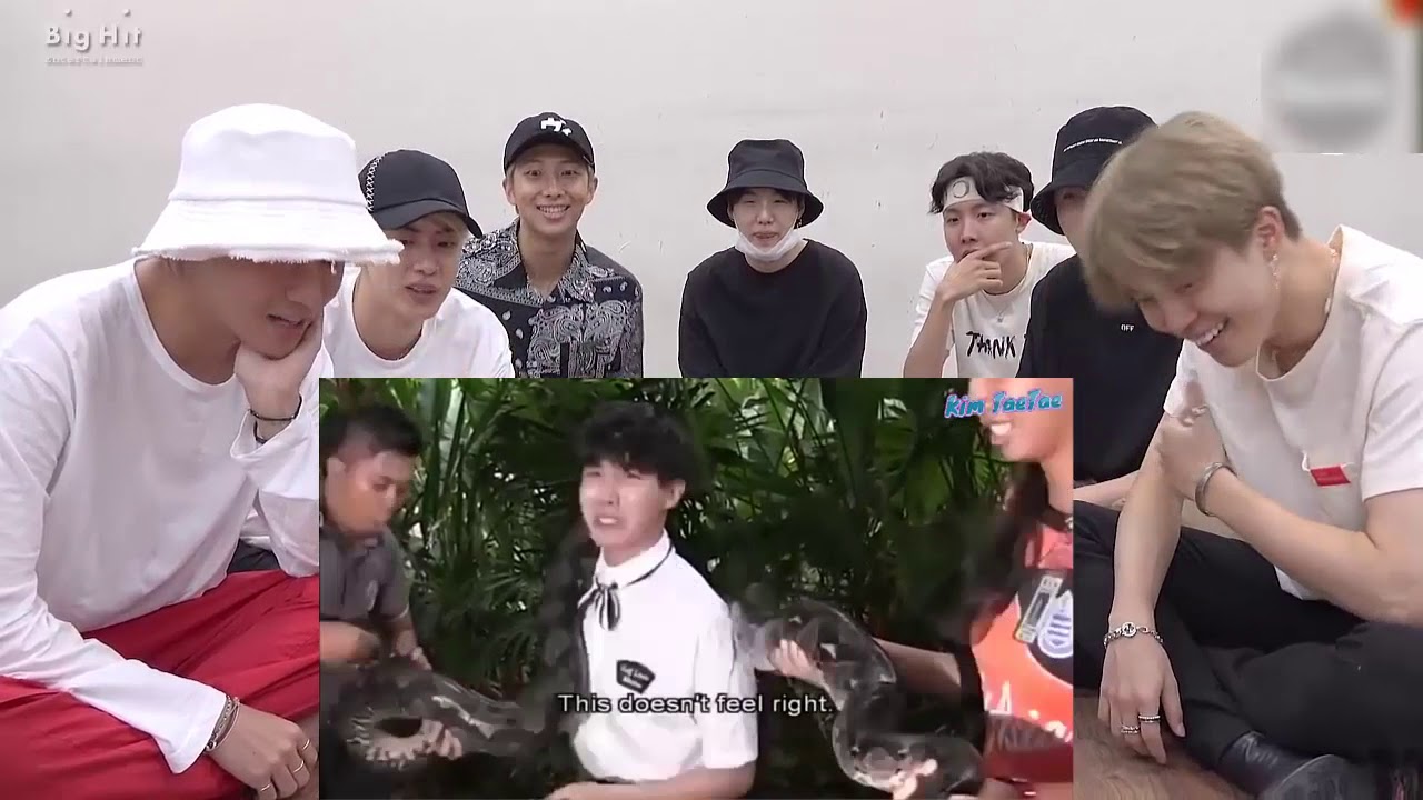 BTS Reacts to startling moments