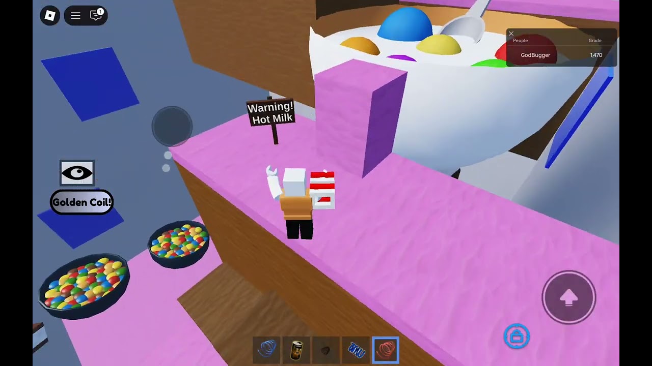 Roblox acid escape but bad how to get candy cane coil and cursed coil