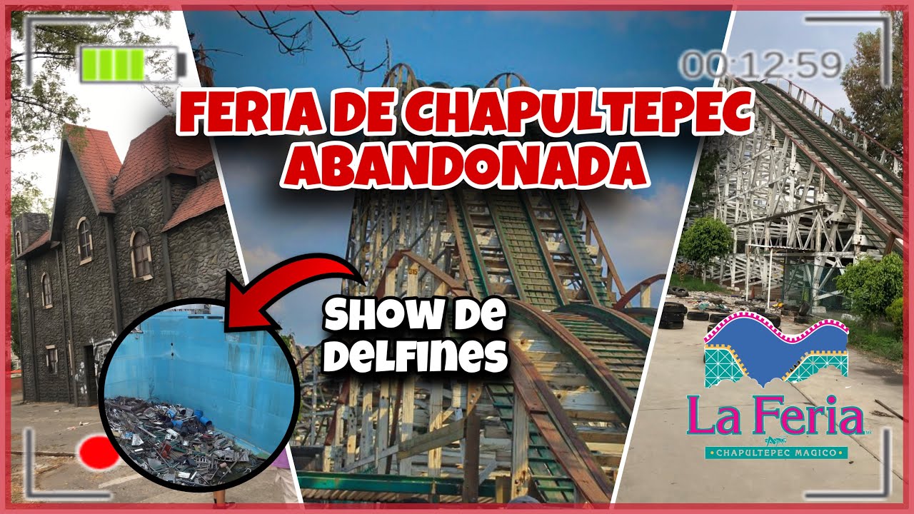 Entramos a la FERIA de CHAPULTEPEC  ABANDONADA