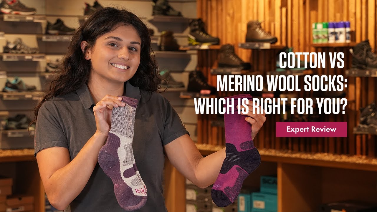 Cotton vs Merino Wool socks - which is right for you?