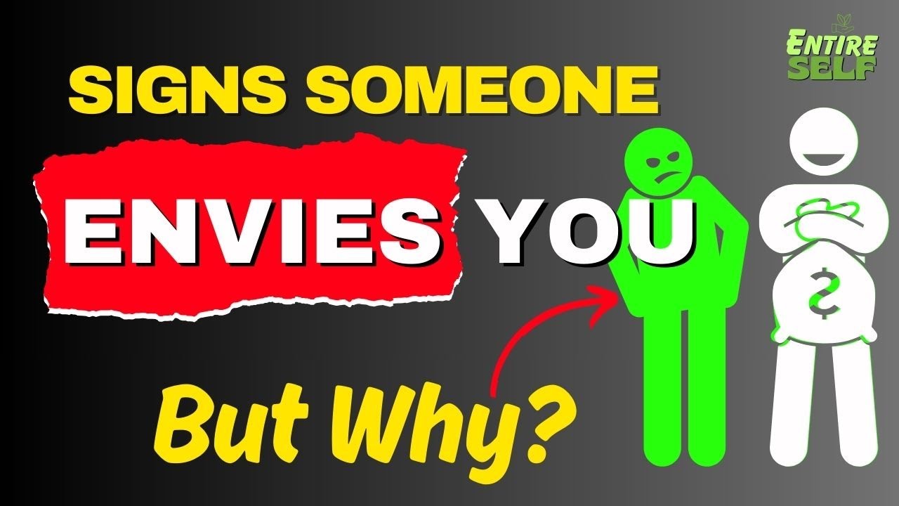 The 6 Major SIGNS Someone ENVIES You : Recognizing jealous behavior (& Why)