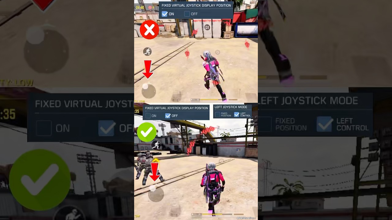 ✅ Best Joystick Setting For Fast Movement In COD MOBILE #shorts #trending #codm