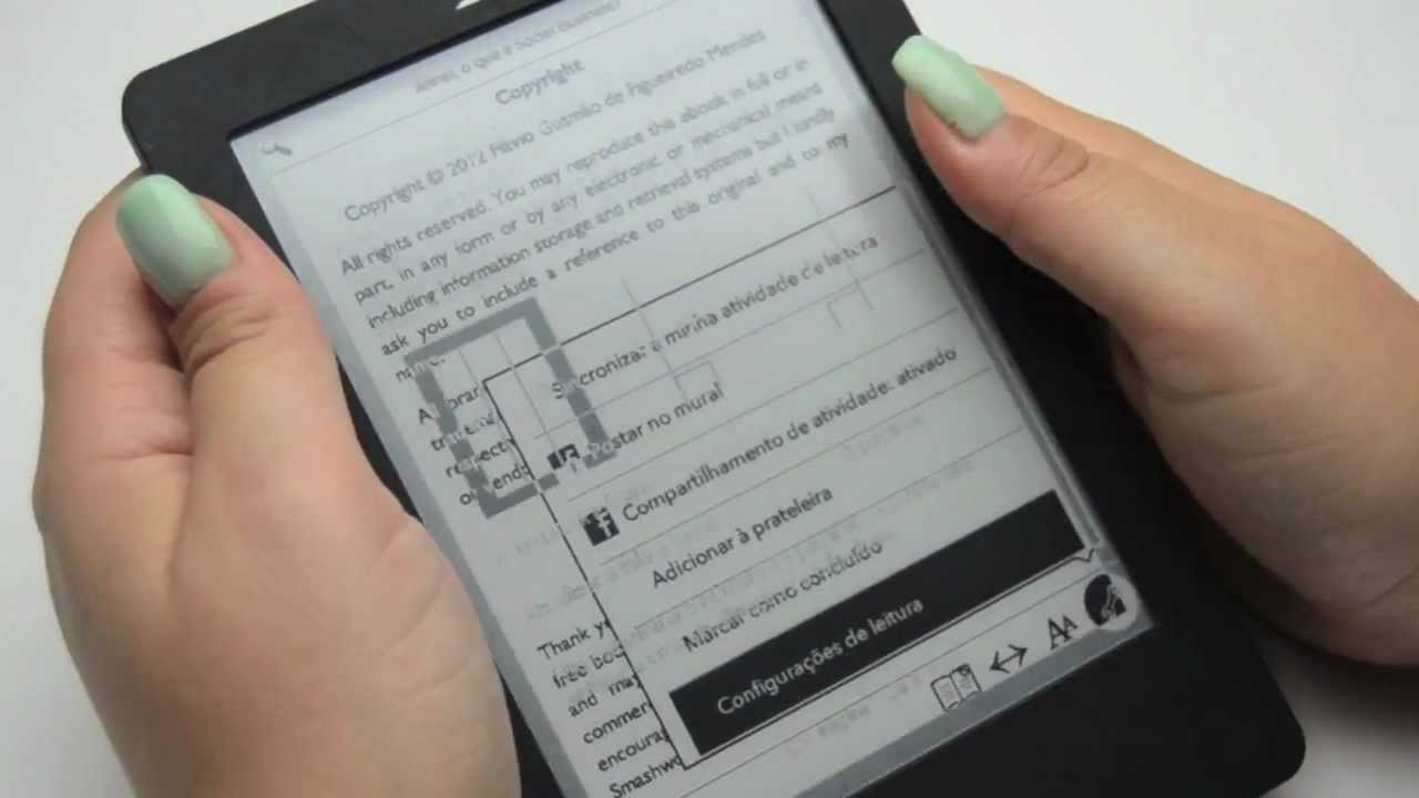eReader Kobo Touch - Resenha Brasil