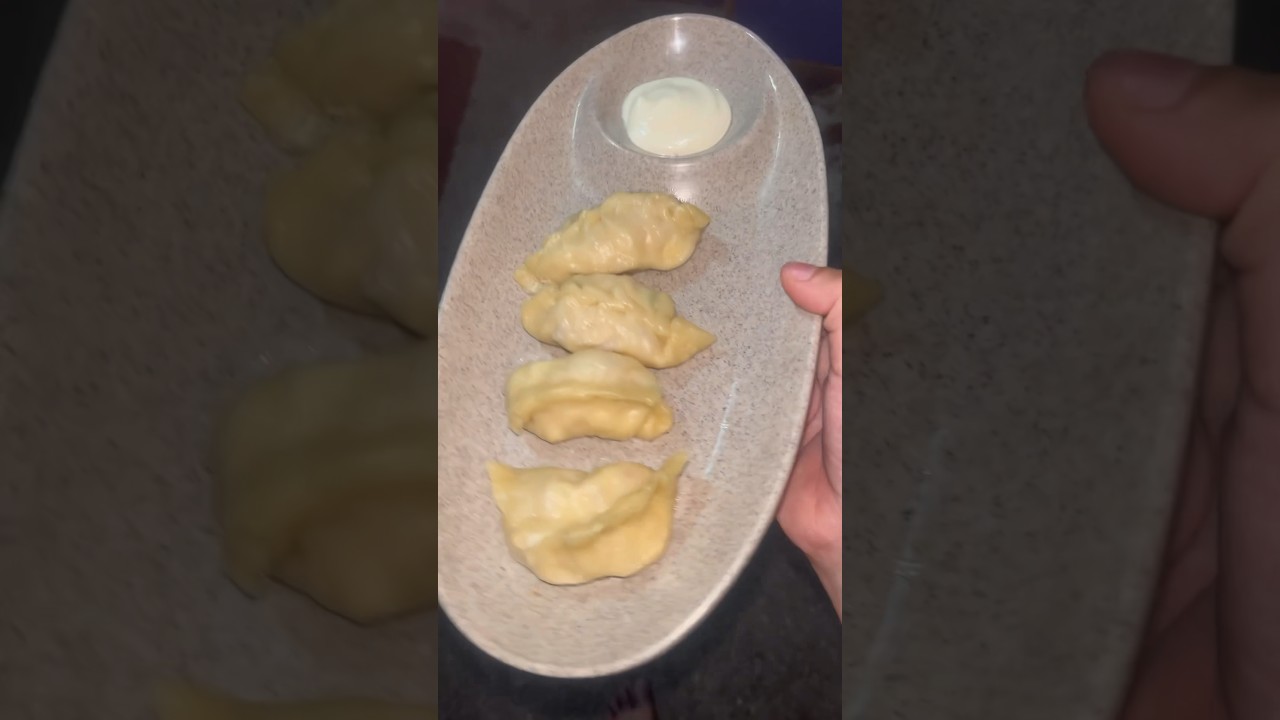 Chicken cheese momos recipe at home.