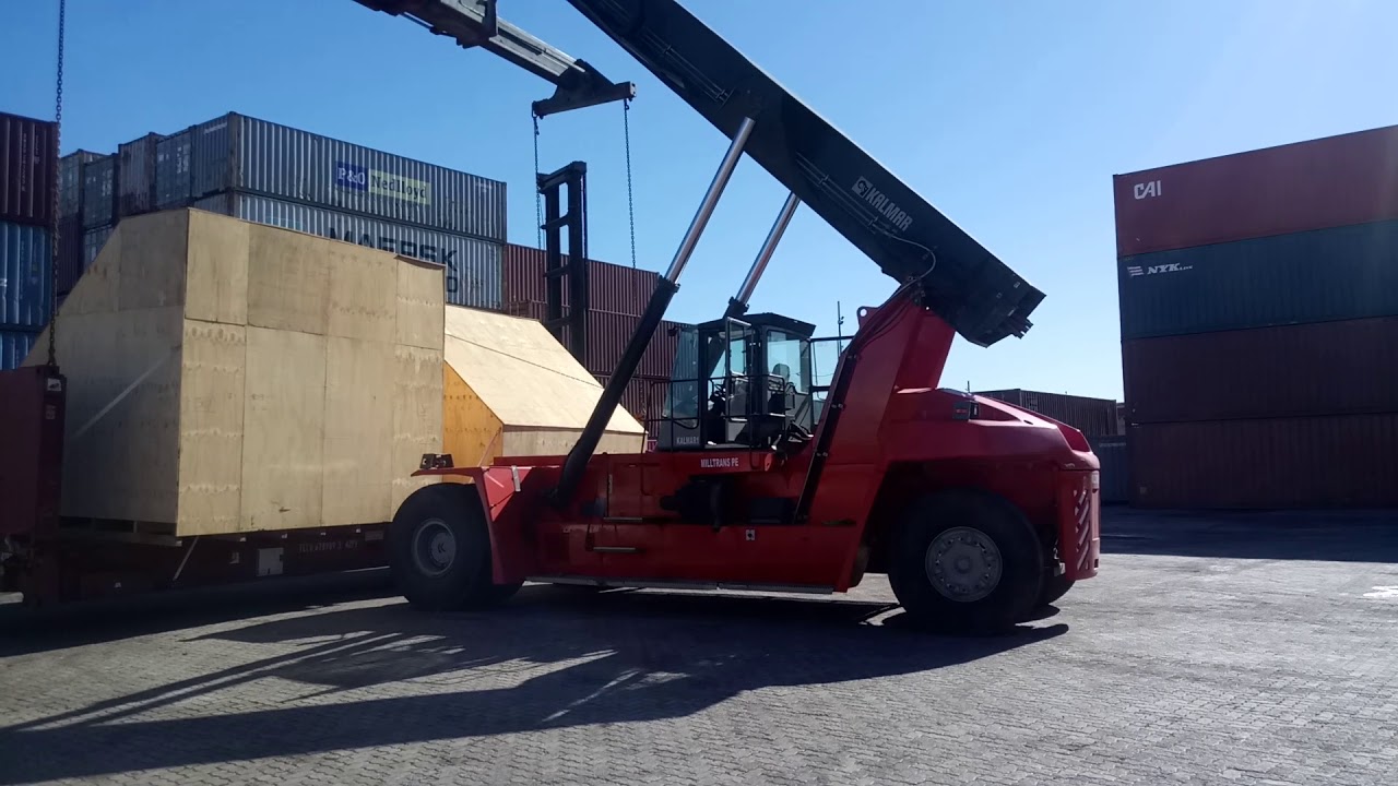 Extreme Packaging 2 x 6 ton coolers on flatrack