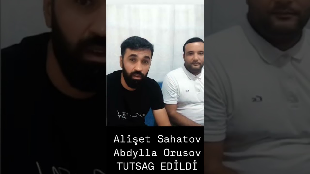 Alişer we Abdylla ,Tkma äkidilen bolmagam ahmal! Döwlet şeyle hereket edermi?