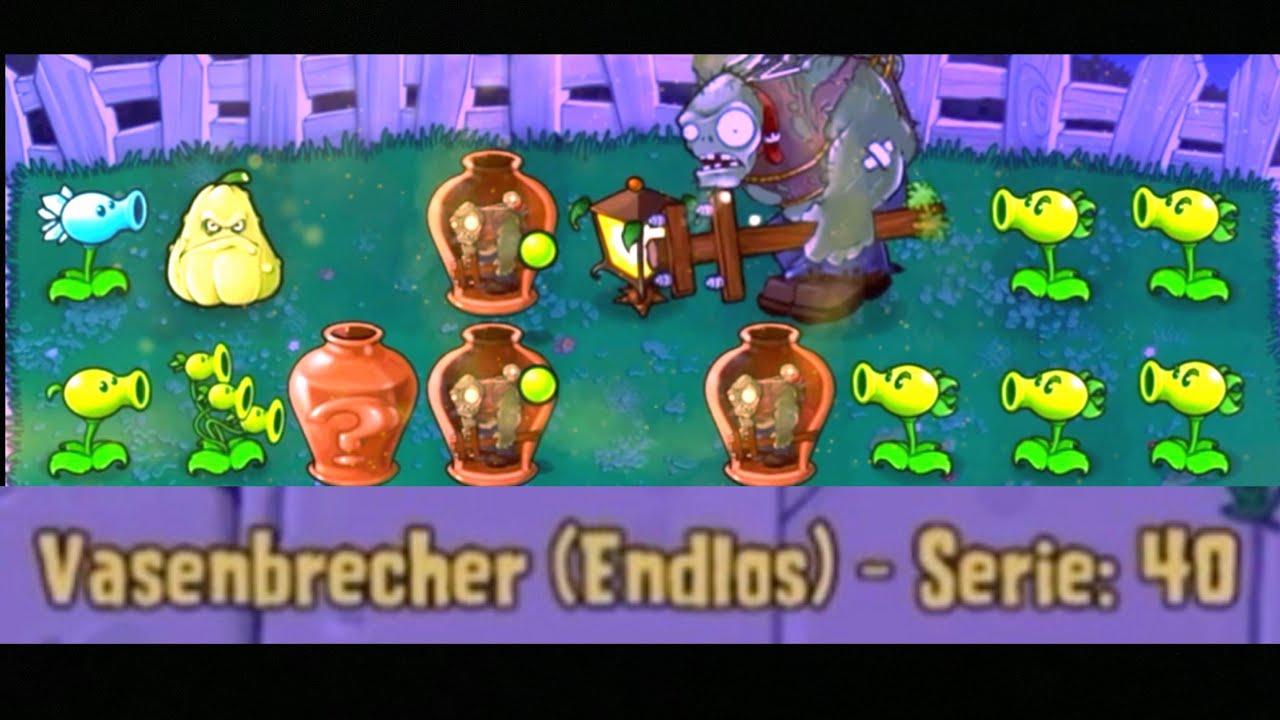 Vasebraker Endless 42 in a row - Hyperlapse | PvZzzGamer