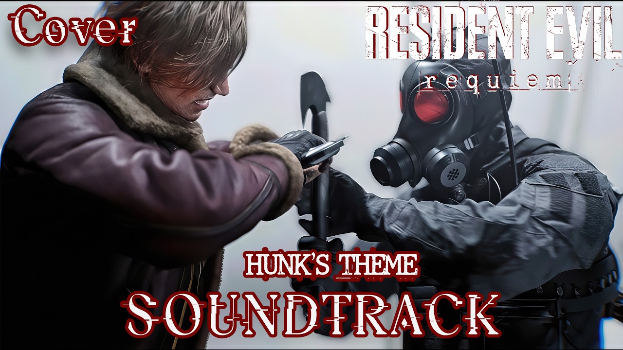 Resident Evil 9 Requiem - HUNK’s Theme (Dark Orchestral Rock Cover) | Leon vs HUNK