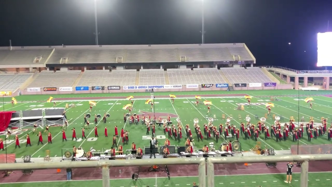 McNeil(sorry if I spelled it wrong) HS Marching Band WGI at San Marcos