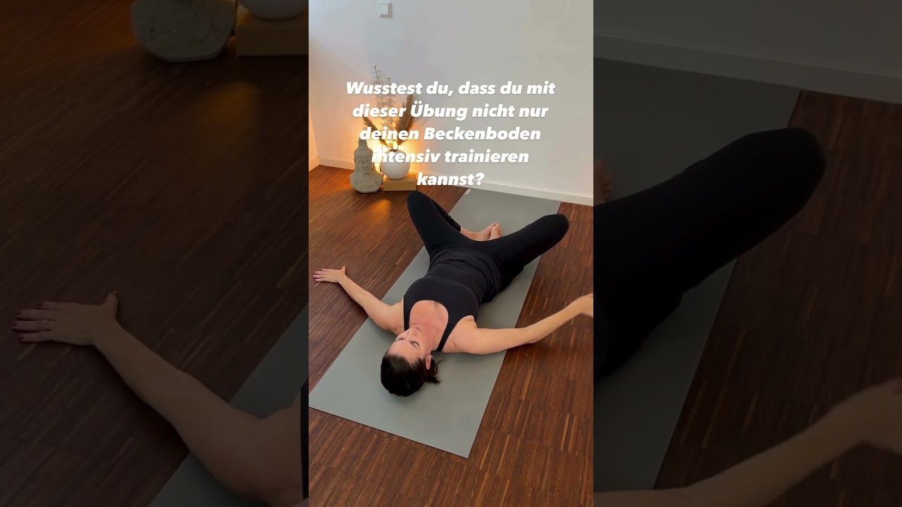 Wusstest du, dass du mit dieser &Uuml;bung nicht nur deinen Beckenboden intensiv trainieren kannst?