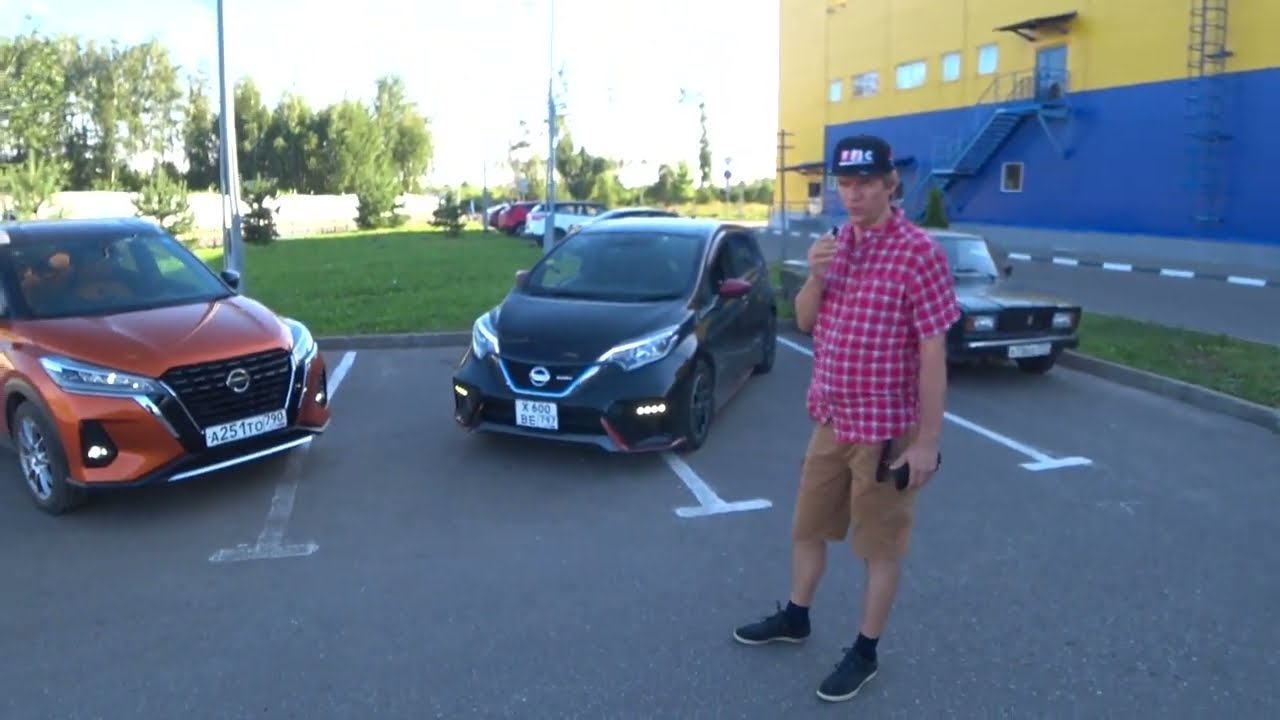 Тест разгона и ускорения Nissan E Power:  Note Nismo vs Kicks