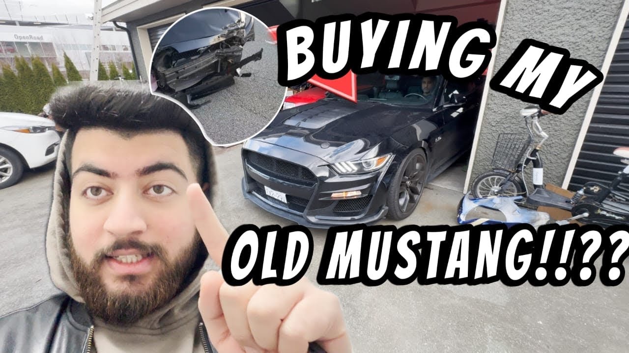 MUSTANG IS BACK AFTER THE ACCIDENT! 🥹❤️ #piyushgera #mustang #accident