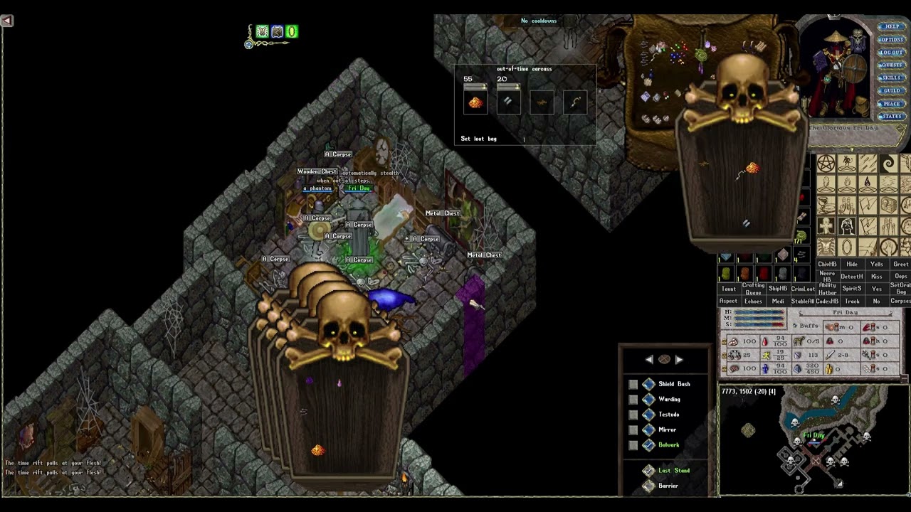 Lockpicking  Time Dungeon Upper levels - UO Outlands