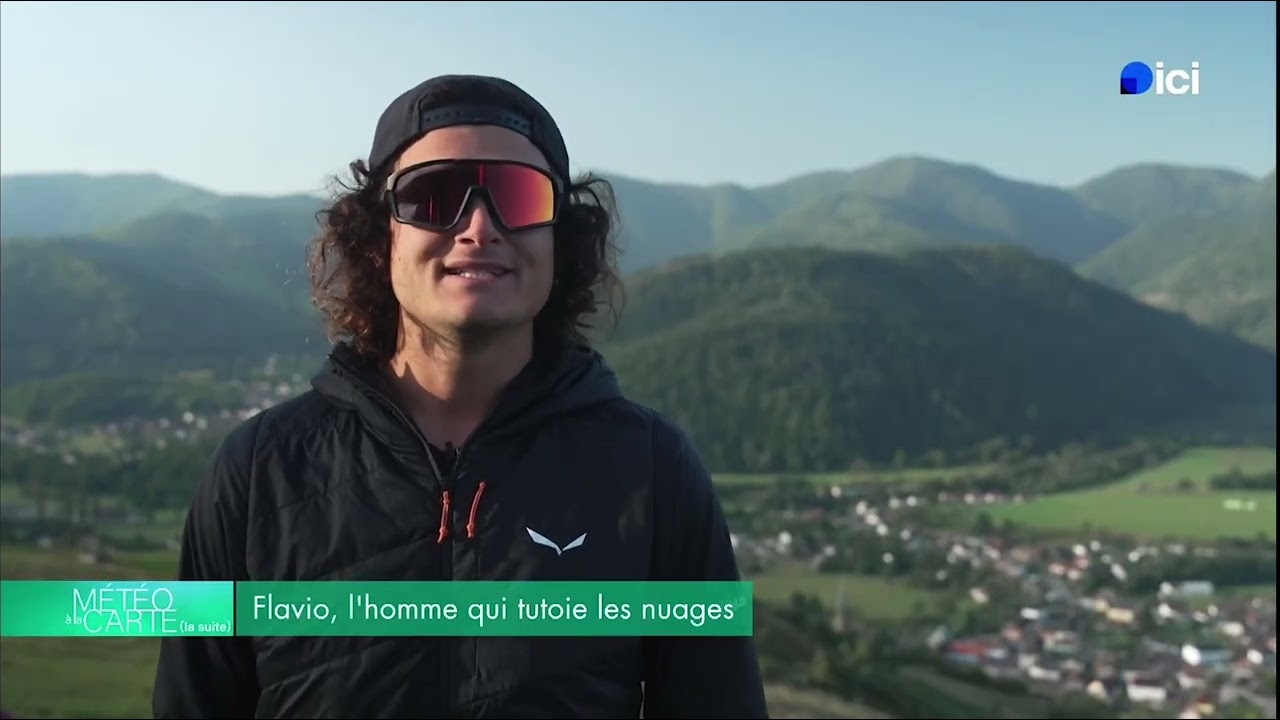 Flavio l’homme qui tutoie les nuages. Reportage Parapente au Markstein dans les Vosges