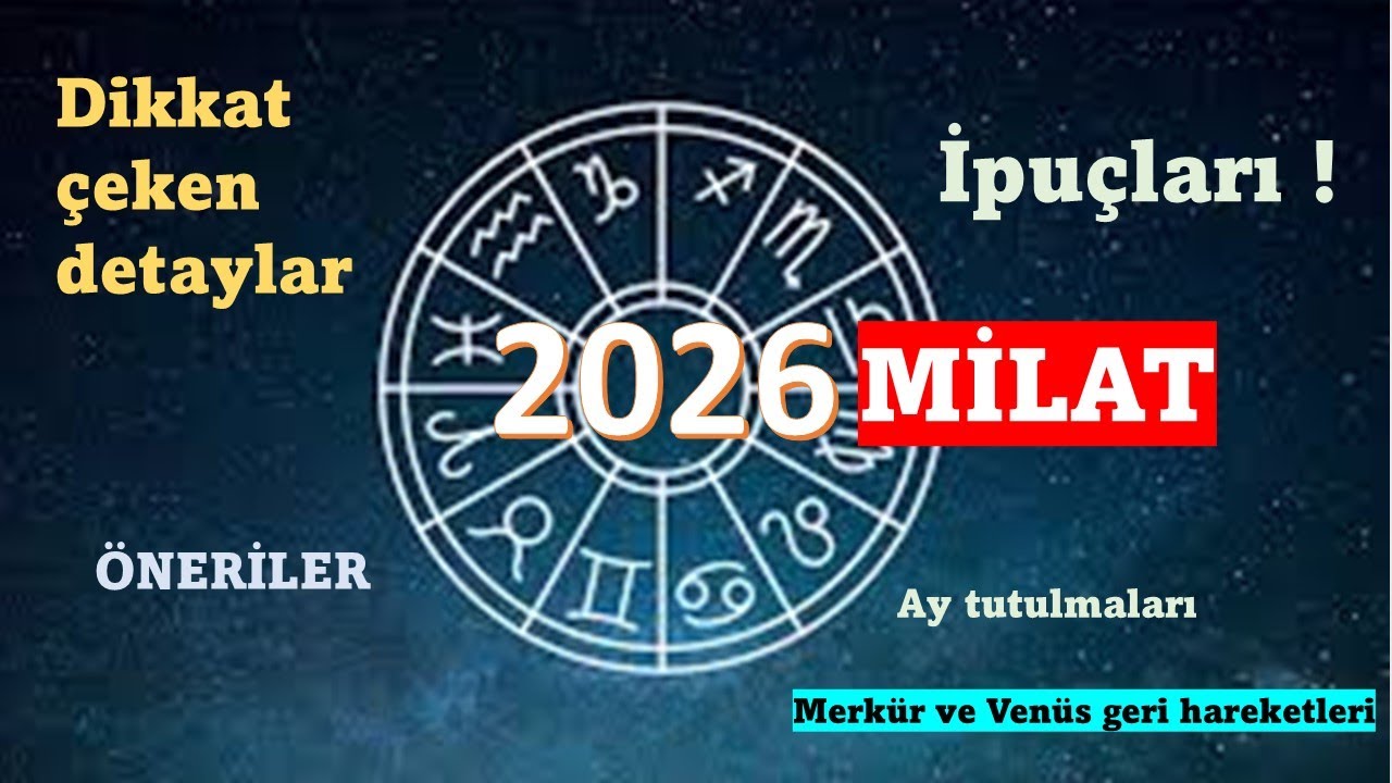 2026 İpuçları #astroloji #2026 - R. Hakan Kırkoğlu
