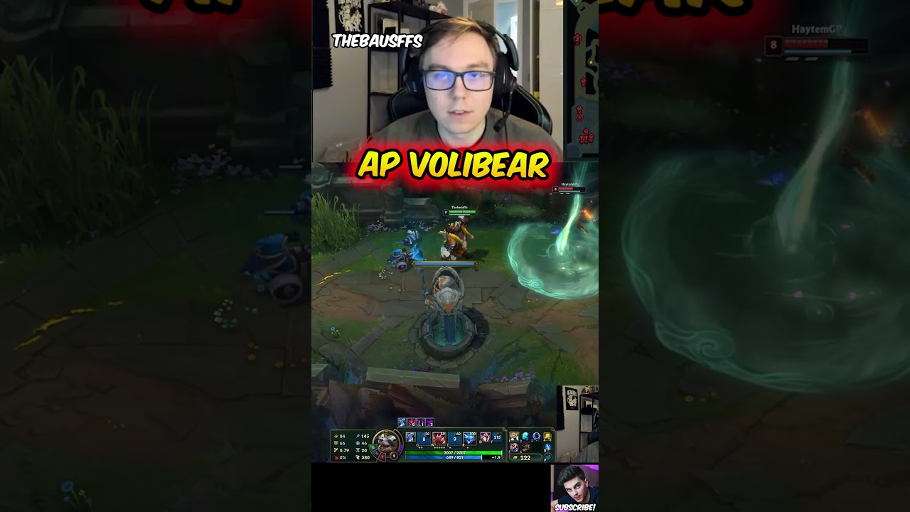 TheBausffs Invents a NEW Build: AP VOLIBEAR #leagueoflegends