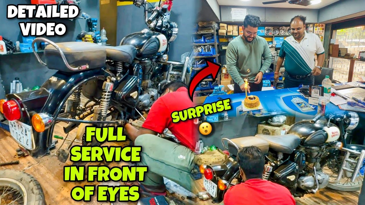 THE BEST ROYAL ENFIELD SERVICE CENTRE IN KOLKATA 🔥 | THE ROAD RUNNER