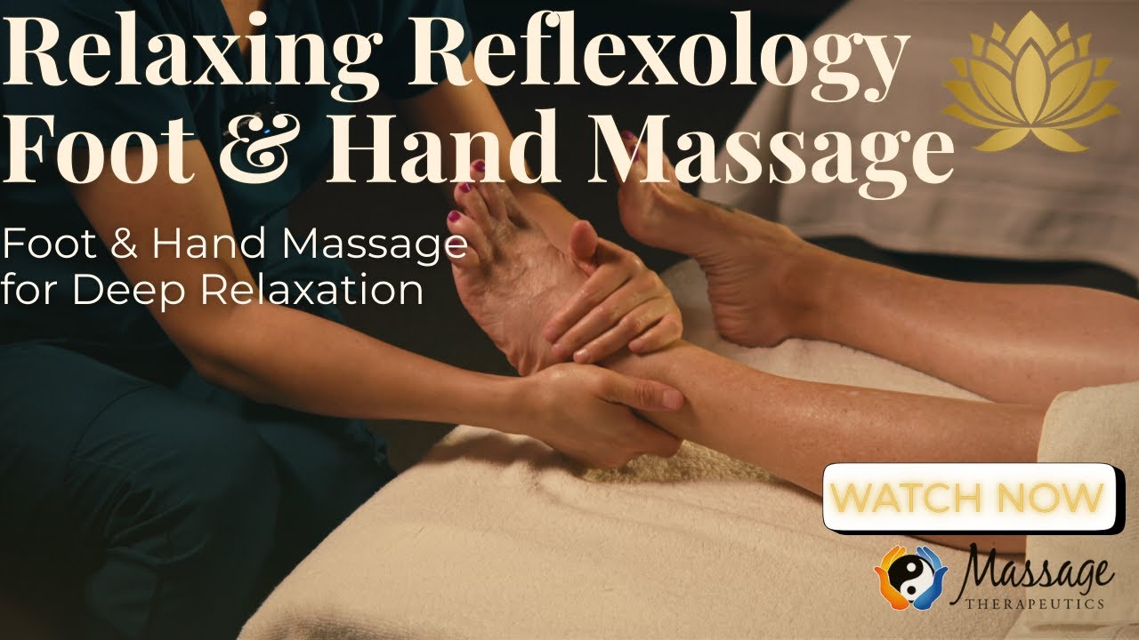 Melt Away Stress with Reflexology – Foot & Hand Massage Session