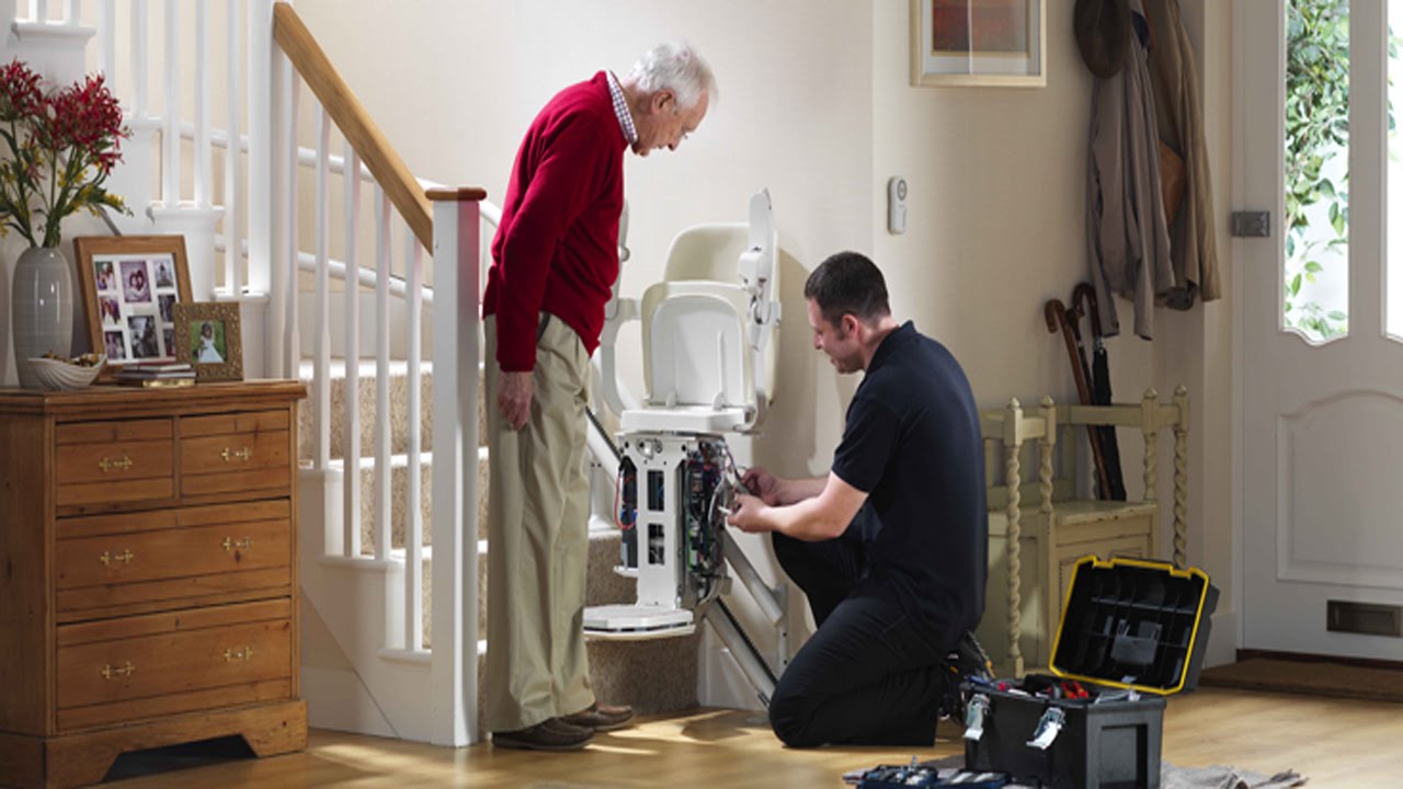 Premium Curved Stair Lift - Hawle Treppenlifte