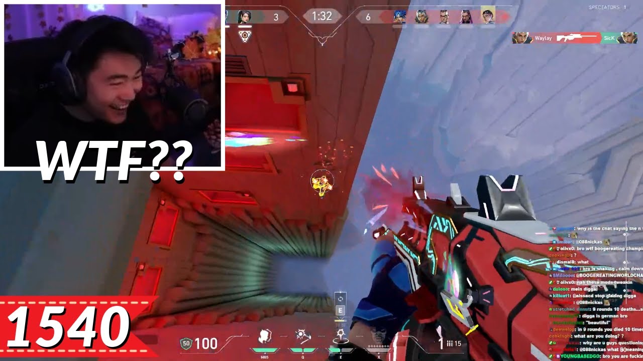 S0m and Shanks Have a Hilarious 1v1 in Ranked | Most Watched VALORANT Clips Today V1540