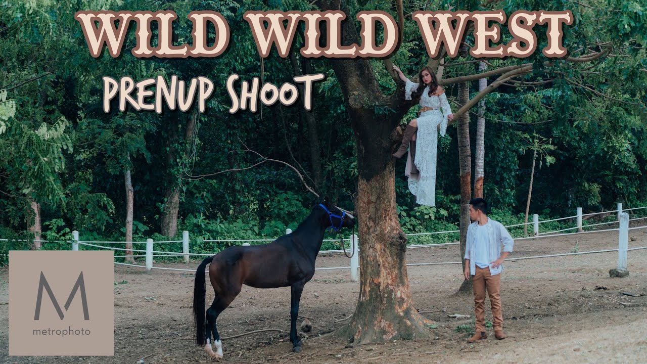 WILD WILD WEST PRENUP SHOOT | Metro Photo | Trina 