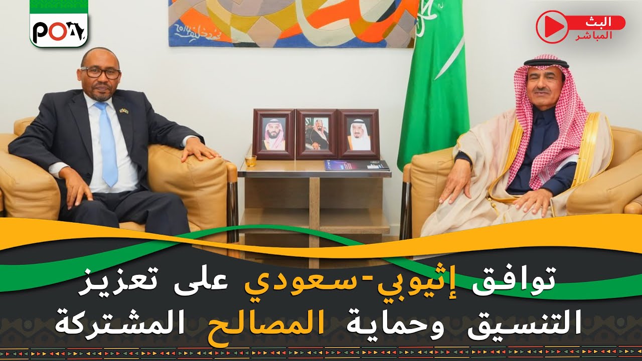 توافق إثيوبي-سعودي على تعزيز, التنسيق وحماية المصالح المشتركة