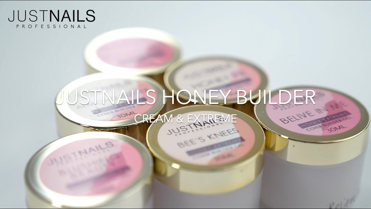 JUSTNAILS - Pro Honey Cover Builder Cream & Extreme 🍯
