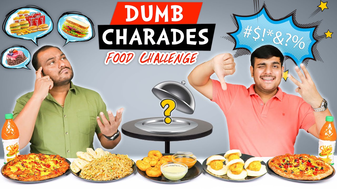 DUMB CHARADES FOOD CHALLENGE | Funny Food Eating Competition | Food Challenge | Viwa Food World