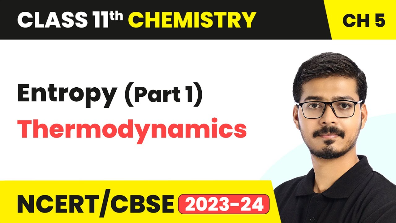Entropy (Part 1) - Thermodynamics | Class 11 Chemistry Chapter 5