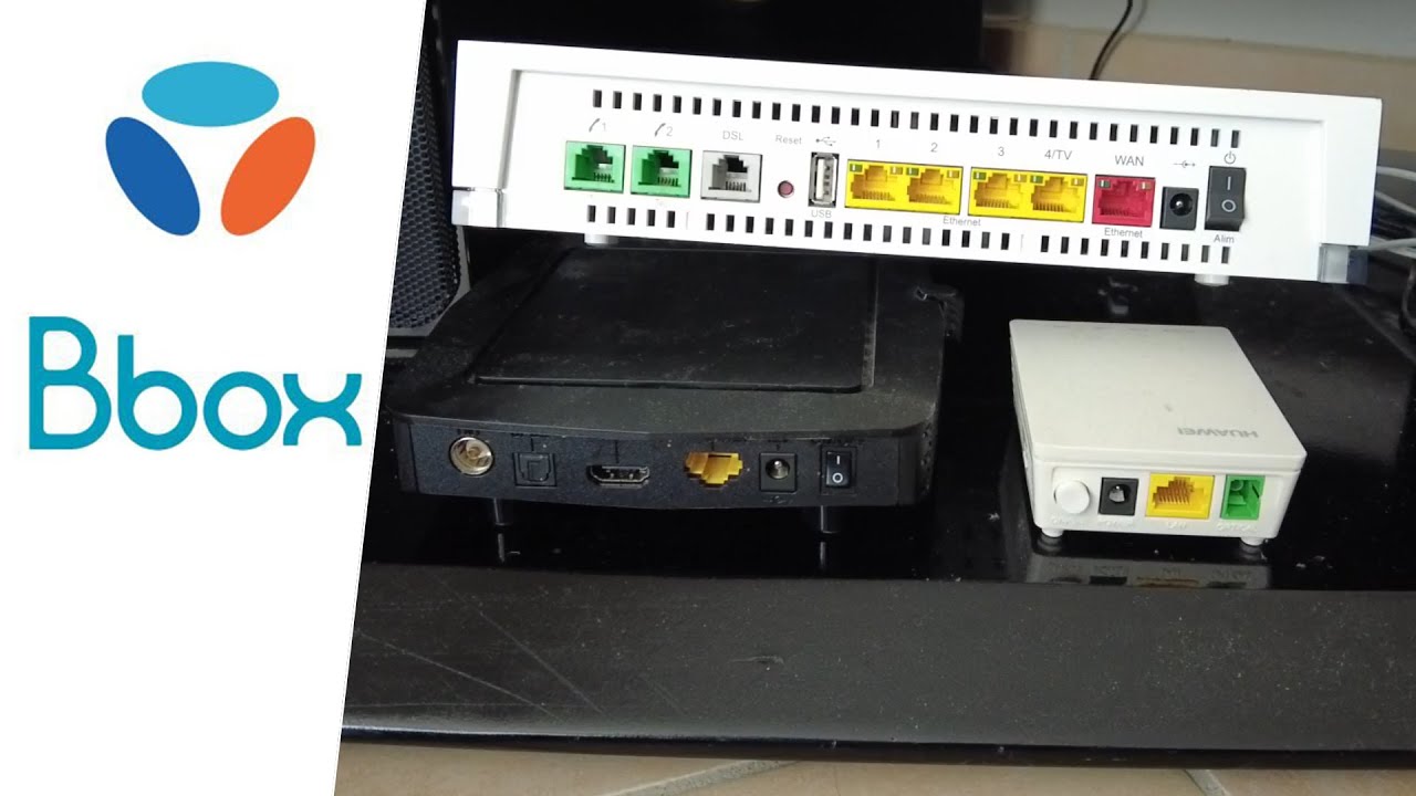 Comment Brancher sa BBOX fibre -  Bouygues  B&You