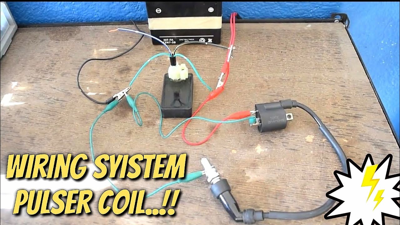 Rangkaian Sistem Pengapian Ex5 Dream | Pulser Coil Sistem ‼️