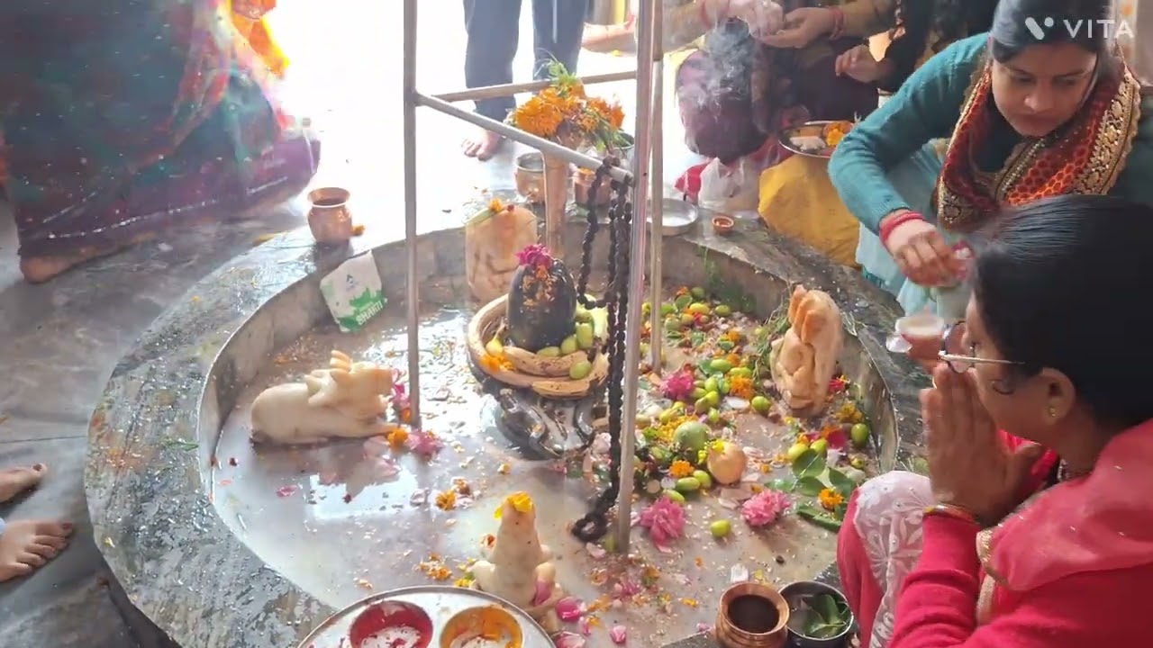 Mahashivratri special Puja Archana🙏#dadimaa #viralvideo#Dharmik#Shiv Mandir#Haldwani#pithoragarh