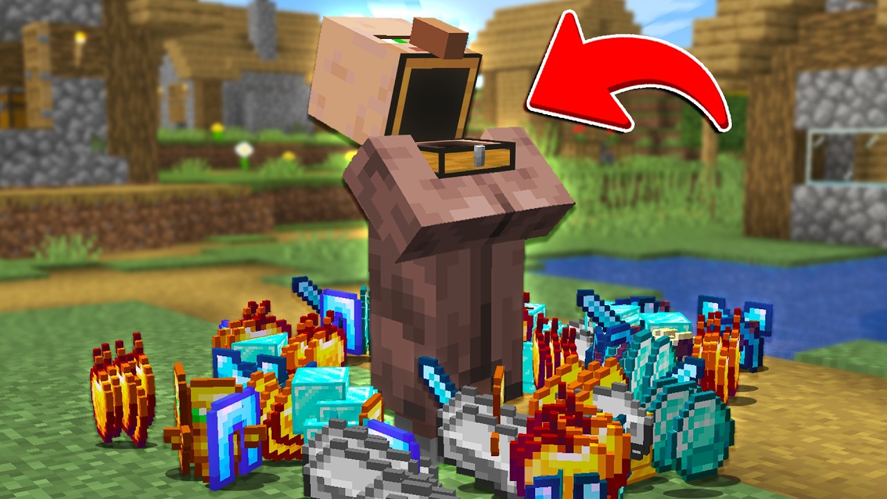 Minecraft, But Mobs Are Chests..