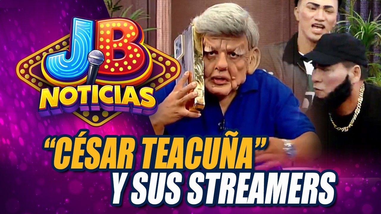 'Plata como cancha' C&eacute;sar Teacu&ntilde;a ahora busca streamers para su campa&ntilde;a