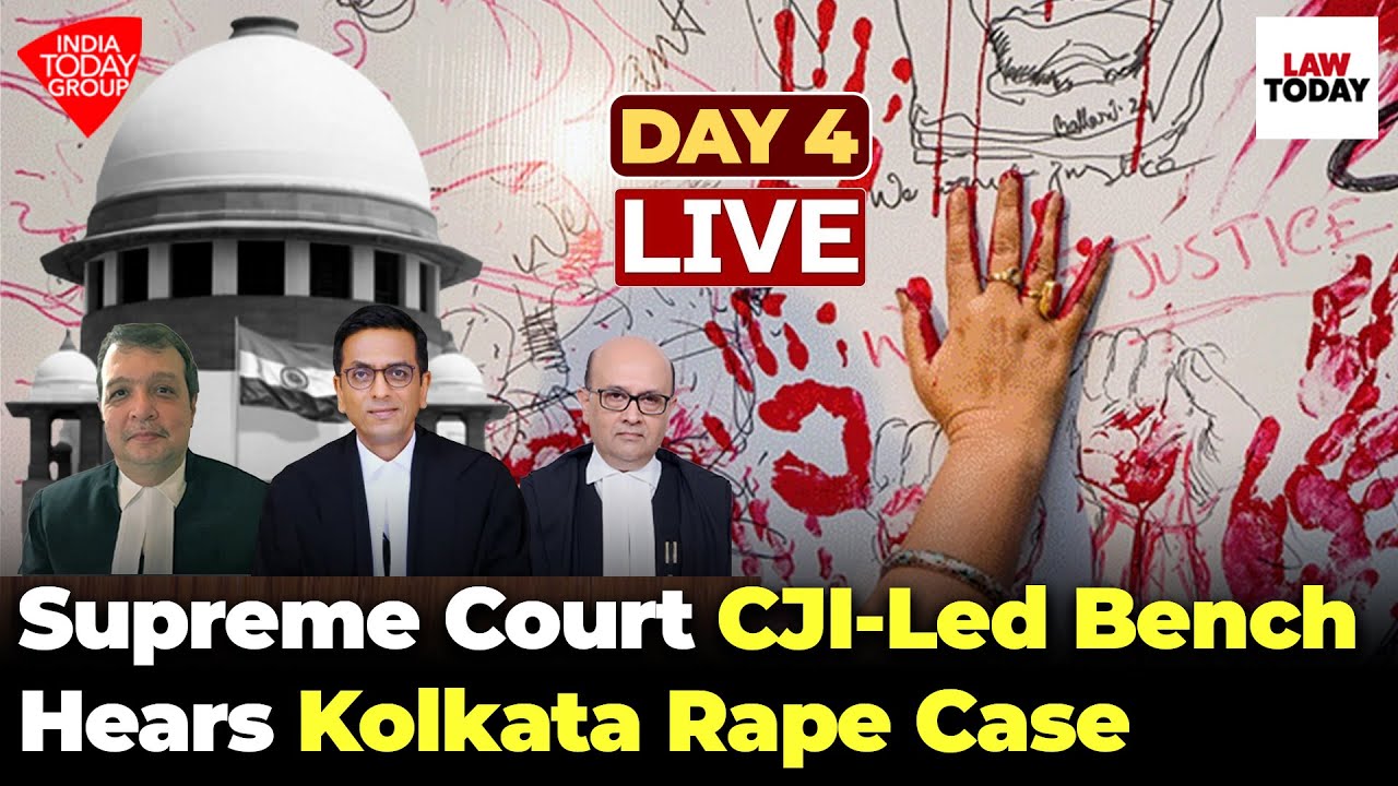 Supreme Court Kolkata Doctor Rape Case Hearing | CJI Chandrachud led bench | Law Today Live