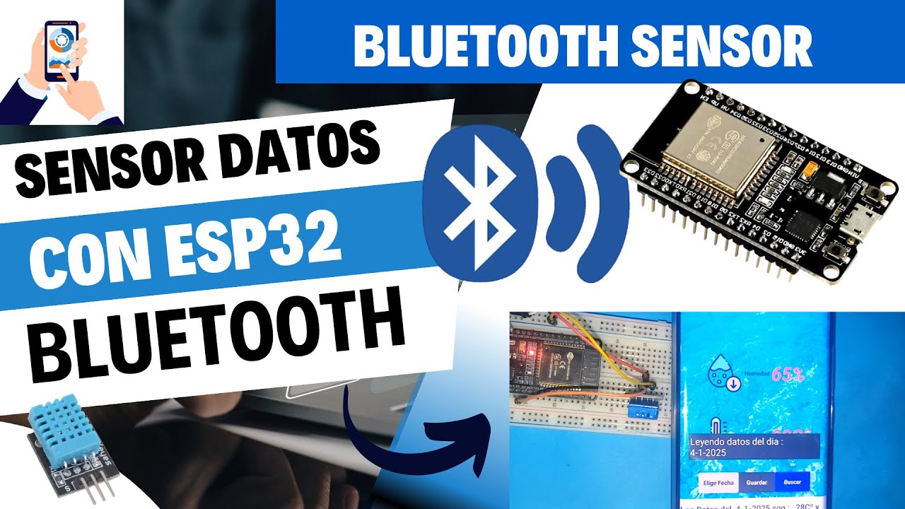 Cómo Programar un ESP32 y Enviar Datos del DHT11/DHT22 por Bluetooth con App Inventor