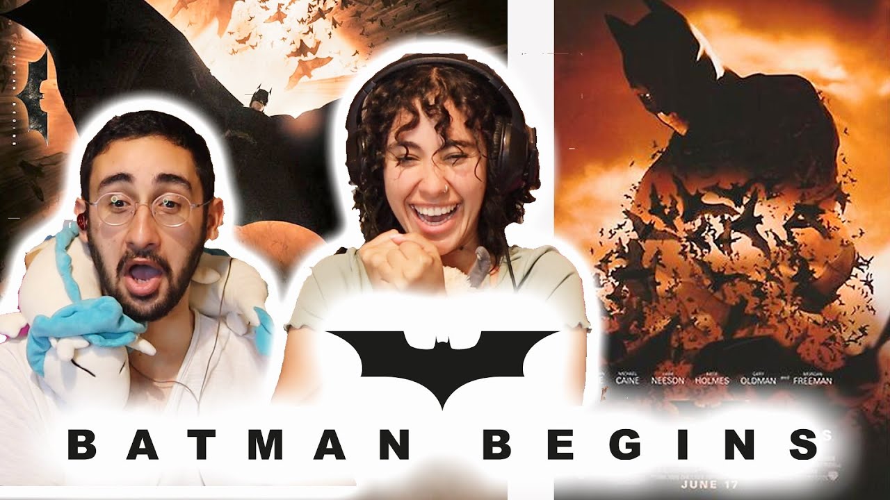 Jewish siblings watch BATMAN BEGINS for the first time (just a superhero movie??)