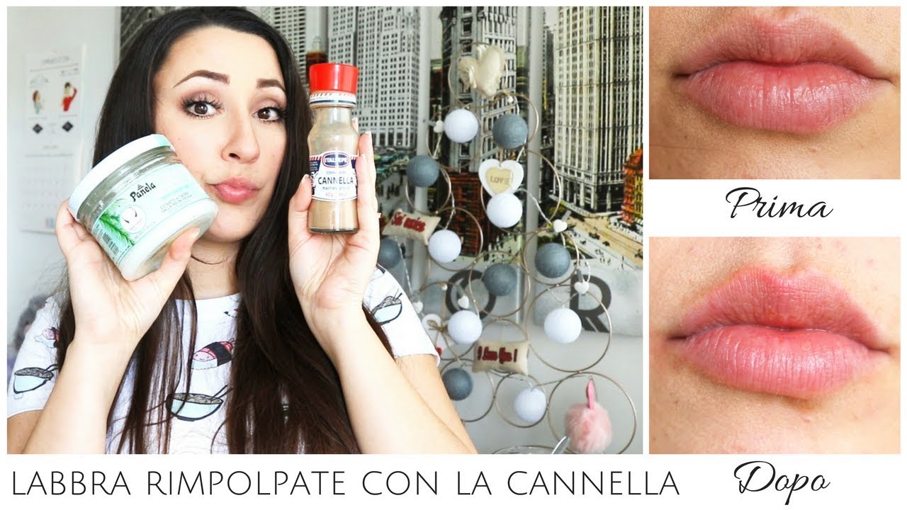 LABBRA PIU' GRANDI CON SOLI 2 INGREDIENTI! HOW TO GET BIGGER LIPS! DIY ITA